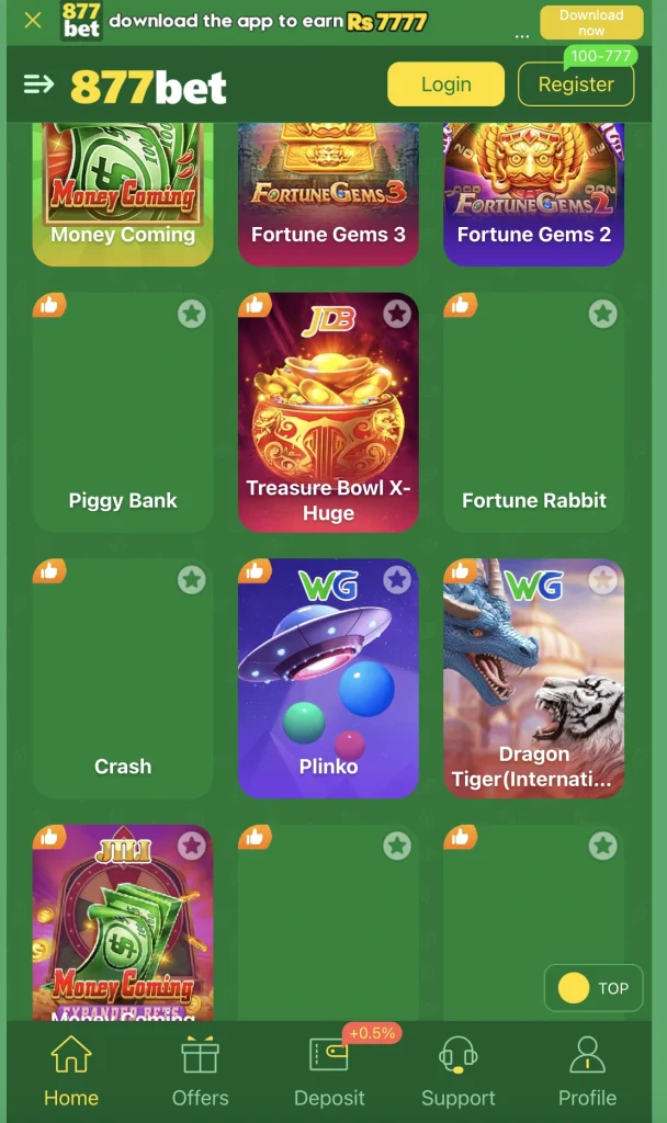 877bet game