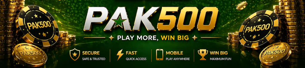 Pak500 game APK download Pakistan 2026 – Rs 500 signup bonus